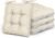 Love’s cabin Memory Foam Chair Cushions Set of 4, Outdoor/Indoor Chair Pads for Dining Chairs 4 Pack, Seat Cushions for Kitchen, Dining Room, Office, Patio Chairs, 15.5″x15.5″x3.5″ Beige