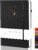 CAGIE Lined Journal Notebook for Work, 196 Pages, 5.7″ x 8.3″, Hardcover Notebook Journals for Writing Women Men Note Taking Diary with Pen Loop (Black Ruled), Gifts