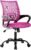 BestOffice Office Chair Ergonomic Cheap Desk Chair Mesh Computer Chair Lumbar Support Modern Executive Adjustable Stool Rolling Swivel Chair for Back Pain (Pink)