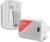 Pyle 6.5 Inch Wall Mount Waterproof Speaker System for Indoor or Outdoor Wireless Bluetooth Surround Sound System, White (2 Pack)
