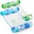 SLOOSH 2 Packs Hammock Pool Floats Adults, 4-in-1 Multi-Purpose Inflatable Pool Floats PVC Water Hammock Lounge Floaties