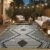 MontVoo Outdoor Rug with Led String Strip Lights 6×9 ft Waterproof Outdoor Patio Rug Mat Reversible Plastic Straw Rug Outside Outdoor Rug for RV Camping Picnic Balcony Fairy Boho Outdoor Decor