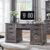 RedLemon 60″ Executive Desk, Farmhouse Home Office Desk with Drawers, Charging Station, Keyboard Tray, File Drawer, Storage Cabinet, Wood Rustic Computer Writing Desk (Dark Rustic Oak)