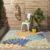 Nourison Aloha Indoor/Outdoor Multicolor 5’3″ x 7’5″ Area Rug, Tropical, Botanical, Easy Clean, Non Shedding, Bed Room, Living Room, Dining Room, Deck, Backyard, Patio (5×7)