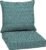 Arden Outdoor Deep Seat Cushion Set, 24 in x 24 in, Weather-Proof, Rain-Proof, Fade Resistant Patio Cushion for Chair, Sofa, and Couch Alana Tile
