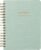 Home Office Mini Planner- July 2024 – August 2025 With Space For Mom and Four Children- Mint Green