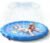 QPAU Splash Pads for Toddlers 1-3, Durable 67″ Baby Splash Pad, Outdoor Sprinkler for Kids Toddler Toys, Summer Water Play Mat for Girl Boy Birthday Gift 2 Year Old