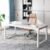 Tribesigns 70.8”Executive Desk, Large Office Computer Desk with Thicken Frame, Modern Simple Workstation Business Furniture for Home Office, White