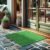 Ottomanson Artificial Grass Turf 22″ x 30″ Indoor Outdoor Faux Grass Rug with Drainage Holes, Customizable with Extra Long Size Options, Perfect for Patio Lawn Balcony Weddings Photoshoot Backdrop