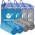 YQXCC 4 Pack Cooling Towels (40″x12″) Cool for Neck, Microfiber Soft Breathable Chilly Towel for Yoga, Golf, Gym, Camping, Running, Workout & More Activities