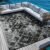 Waterproof Outdoor Rug 9×18 ft, Reversible Plastic Straw Rug, Easy to Clean Patio Rug, Portable Carpet for Patio, RV, Deck, Balcony, Backyard, Picnic, Beach, Mosaic, Gray
