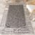 nuLOOM 6′ 7″ x 9′ Outdoor Area Rug, Casual Design with Striped Border, Stain Resistant, Highly Durable, for Patio, Balcony, Bedroom, Living Room, Dining Room, Bathroom, Steel